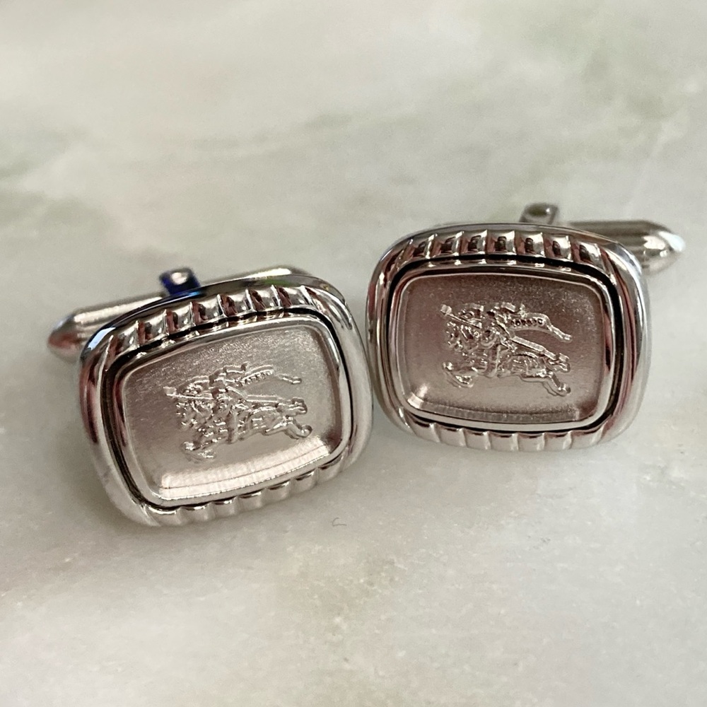 Vintage Burberry Cuff Links - Picture 5 of 5